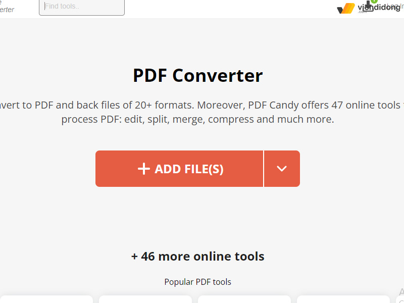 chuyển file XML sang PDF candy 1