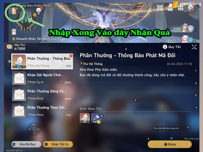 Hướng Dẫn Cách NHập Code và Code Mới