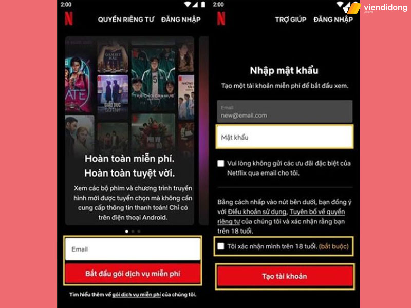 Netflix Free android 1