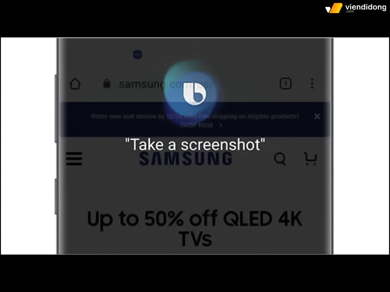 cách chụp màn hình Samsung bixby