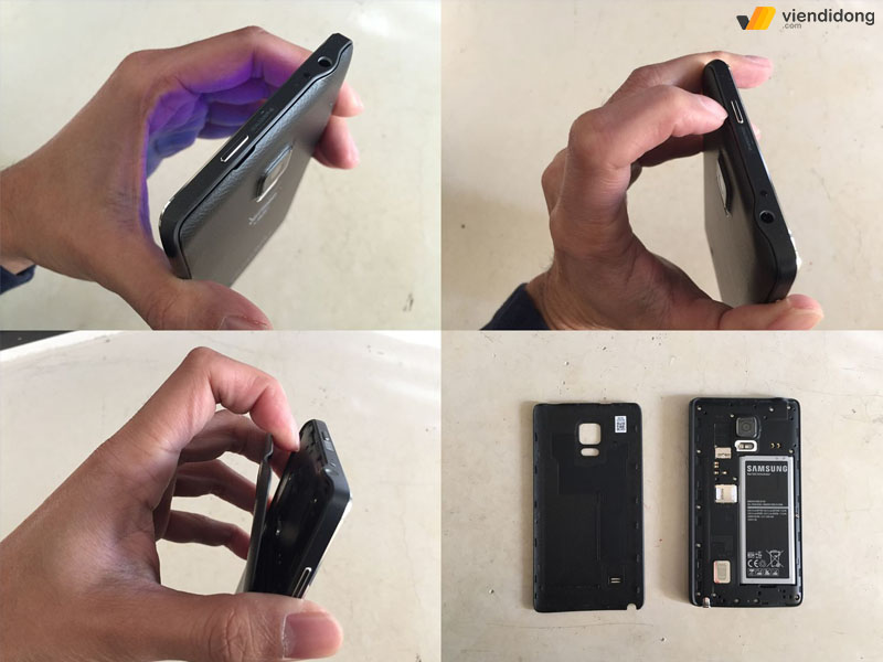 cách sửa điện thoại Samsung bị vô nước tháo