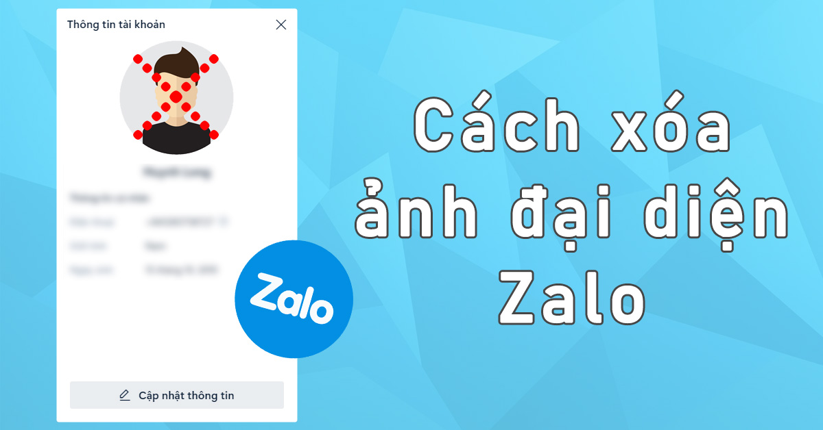 cách xóa ảnh đại diện Zalo thumb