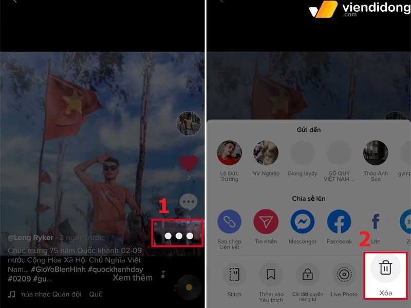 Bật mí cách xóa video trên TikTok siêu nhanh, đơn giản nhất