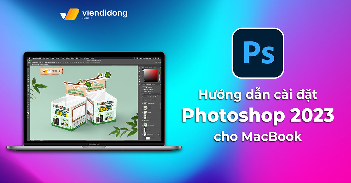 Cách cài Photoshop cho MacBook nhanh nhất 2024