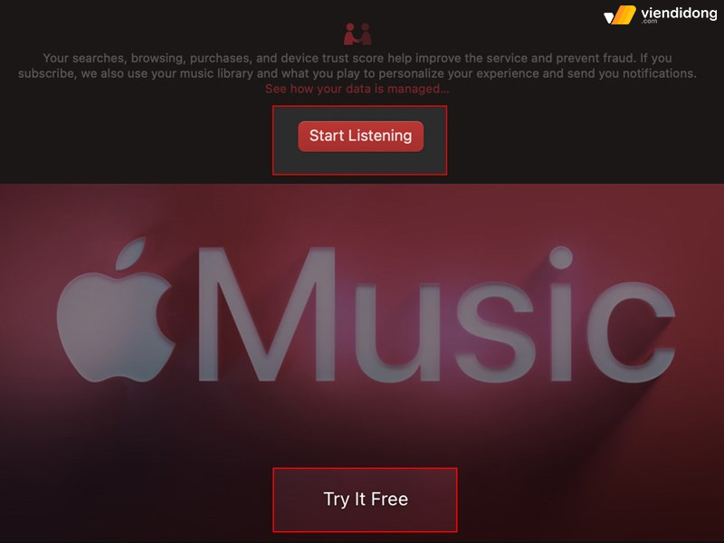 đăng ký Apple Music Free 3 tháng 1