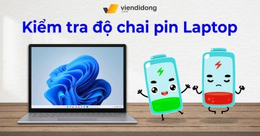 kiểm tra độ chai pin laptop thumbnail