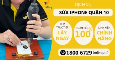 Sửa iPhone quận 10 Viện Di Động
