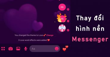 thay đổi hình nền Messenger thumb