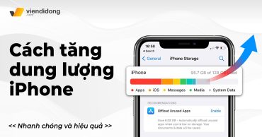 Cách tăng dung lượng iPhone thumbnail