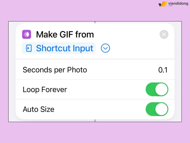 cách tạo GIF trên iPhone phím tắt 4