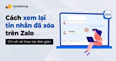 Cách xem lại tin nhắn đã xóa trên Zalo thumbnail