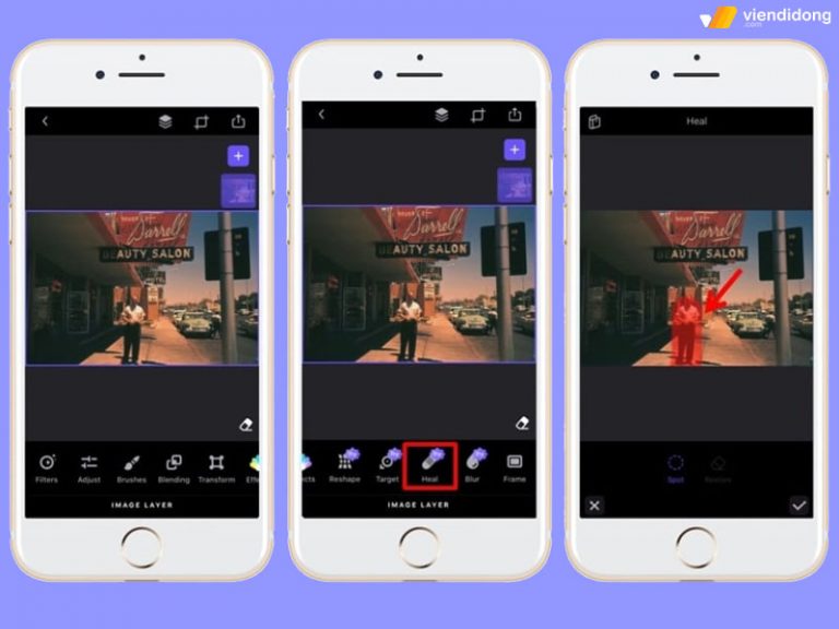 8+ cách xóa người trong ảnh trên iPhone vật thừa đơn giản