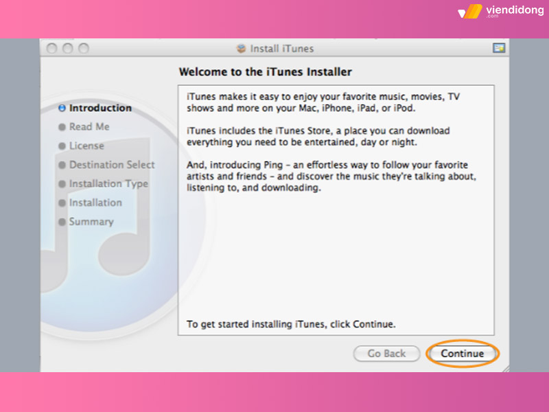 cài iTunes cho Macbook tải 2