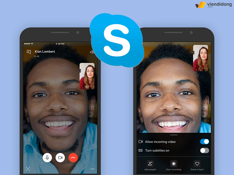 gọi FaceTime trên Android skype