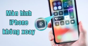 màn hình iPhone không xoay thumb