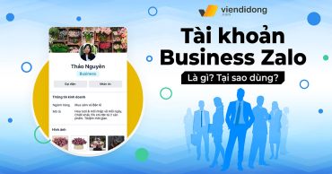 Tài khoản Business Zalo thumbnail