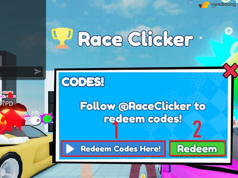code Race Clicker hướng dẫn 3