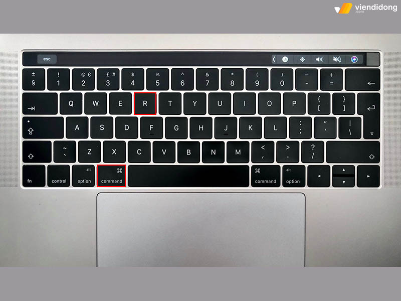 khôi phục cài đặt gốc MacBook bước 3