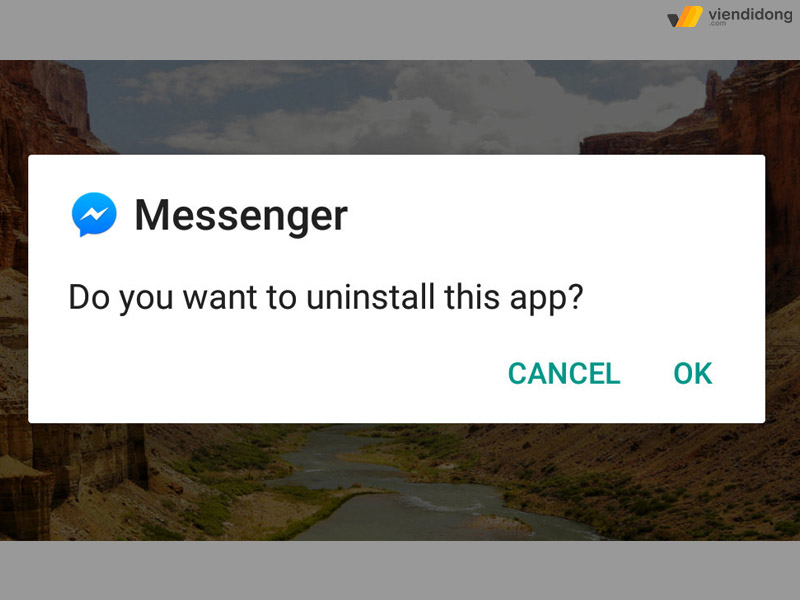 Messenger bị lỗi xoá