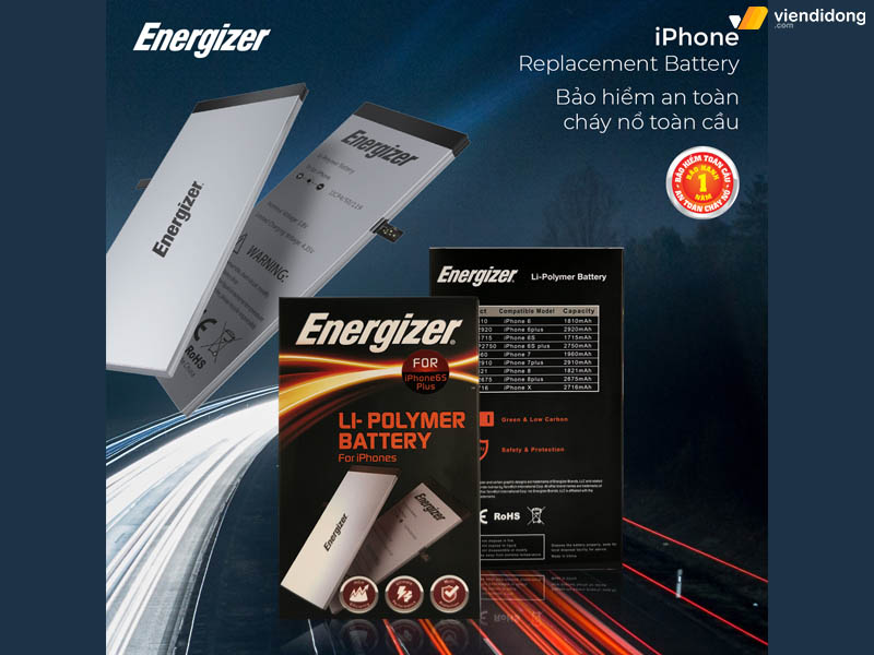 Pin Energizer iPhone có tốt không cháy nổ