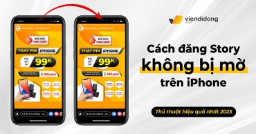 Cách đăng Story không bị mờ trên iPhone thumbnail