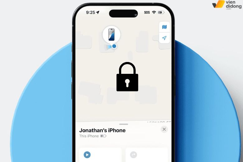 Khóa thiết bị nếu nghi ngờ bị mất hoặc thất lạc