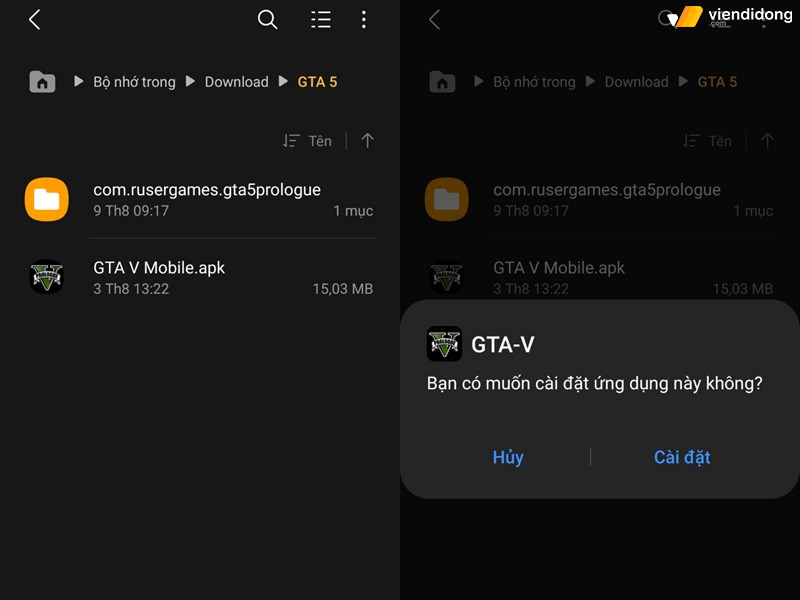 cách tải GTA 5 trên điện thoại android 3