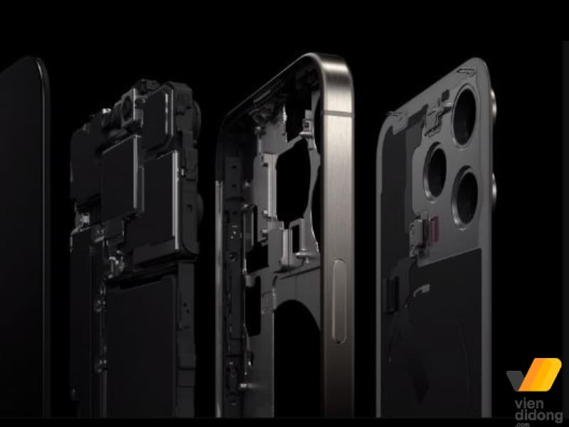 Chất lượng của các linh kiện thay camera sau iPhone 15 series của Viện Di Động