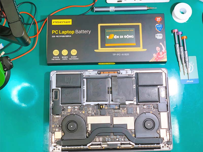 sửa chữa MacBook Quận Phú Nhuận pin