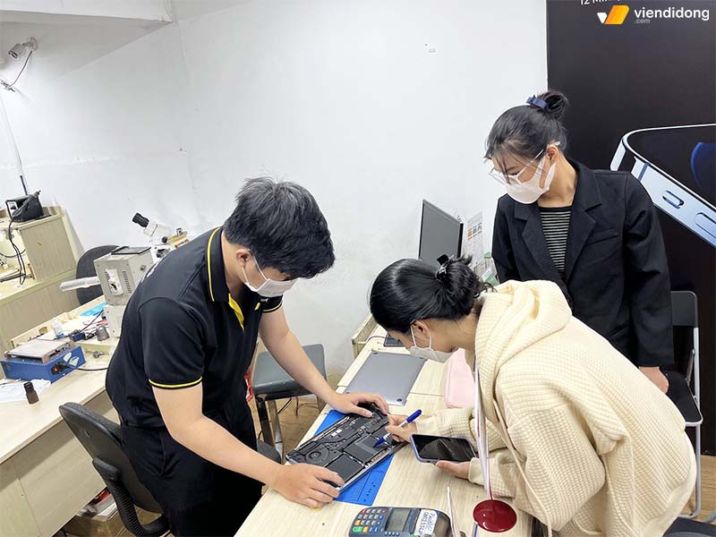 sửa chữa MacBook Quận Phú Nhuận quy trình