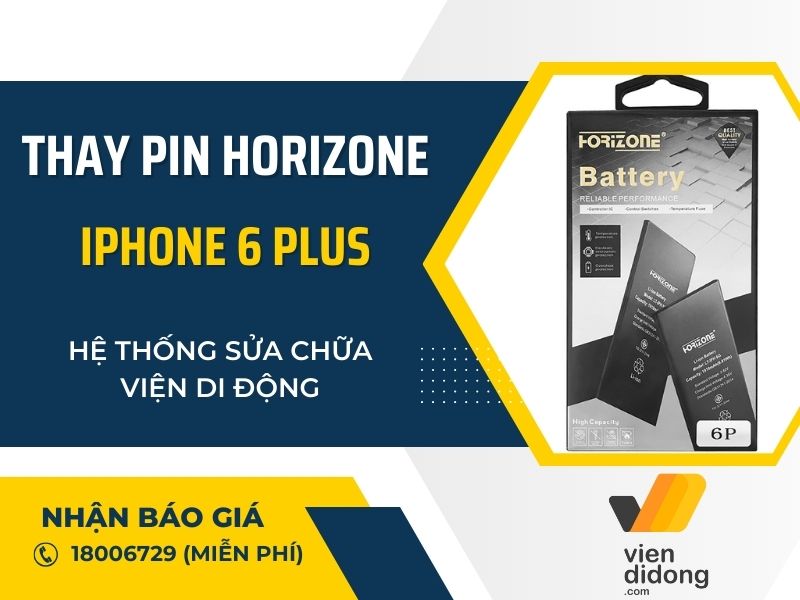 Thay pin Horizone iPhone 6 plus