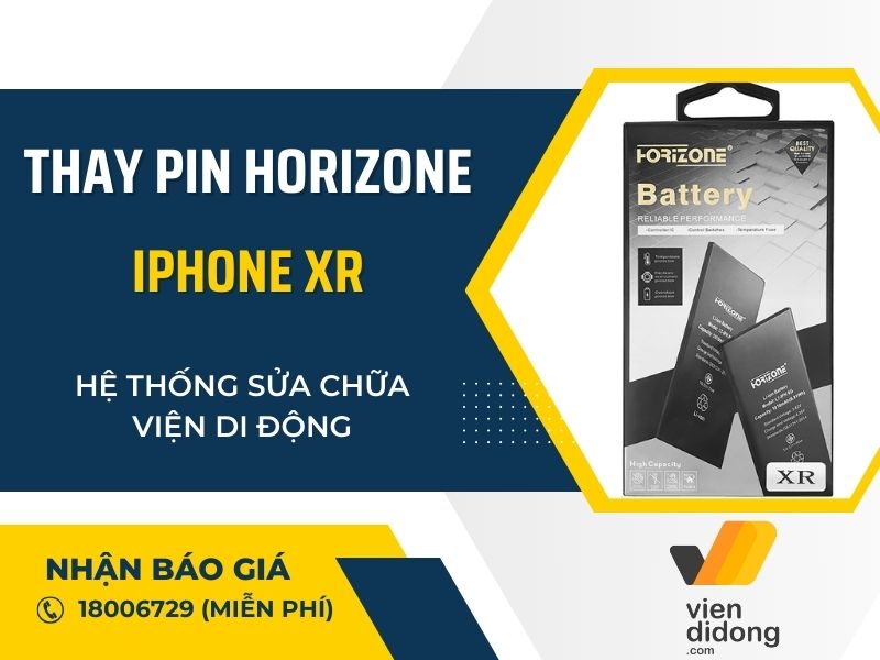 Thay pin Horizone iPhone Xr