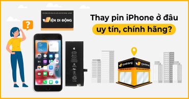 Thay pin iPhone chính hãng ở đâu thumbnail