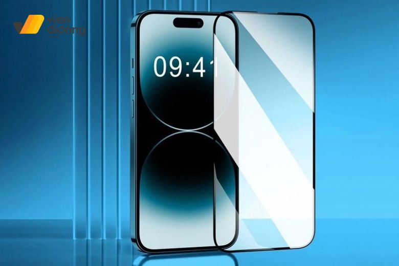 Bảo vệ màn hình iPhone 15 Plus sau khi thay