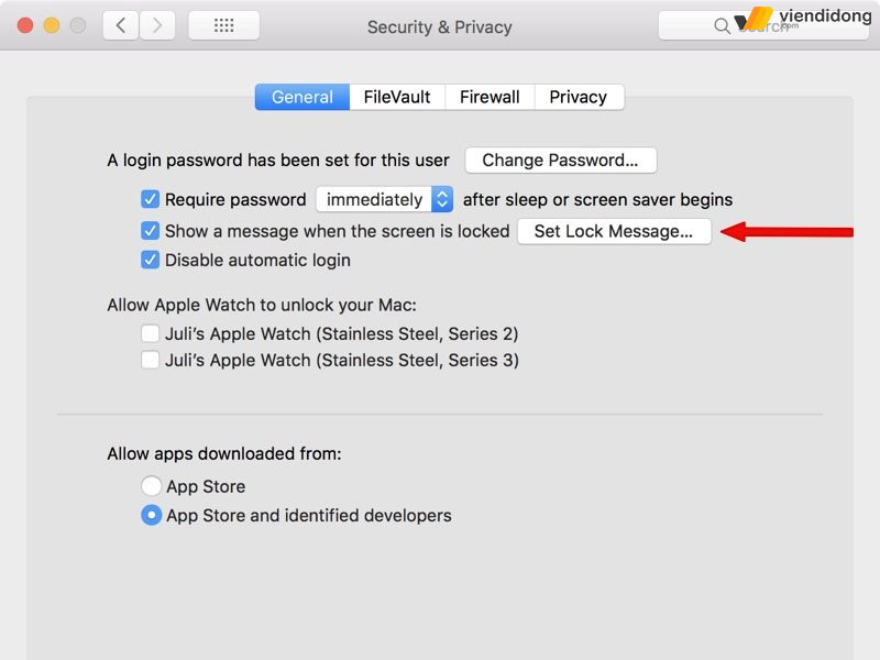 cách đổi mật khẩu MacBook screen