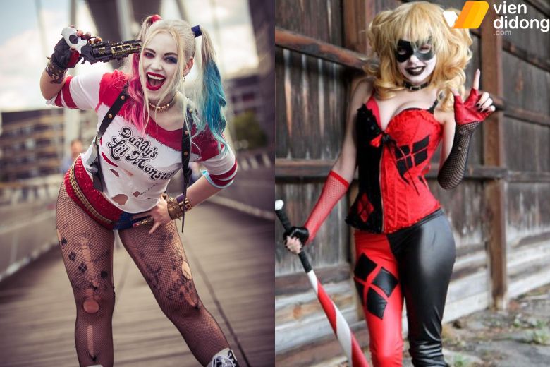 Halloween nên hóa trang thành gì - Harley Quinn