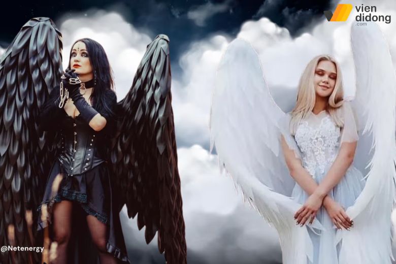Halloween nên hóa trang thành gì - Thiên thần và ác quỷ