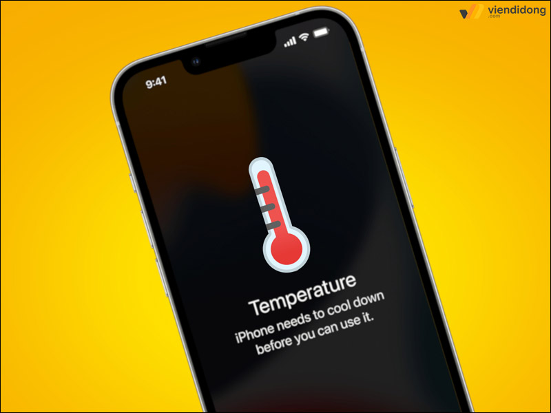lỗi pin iPhone nhiệt độ