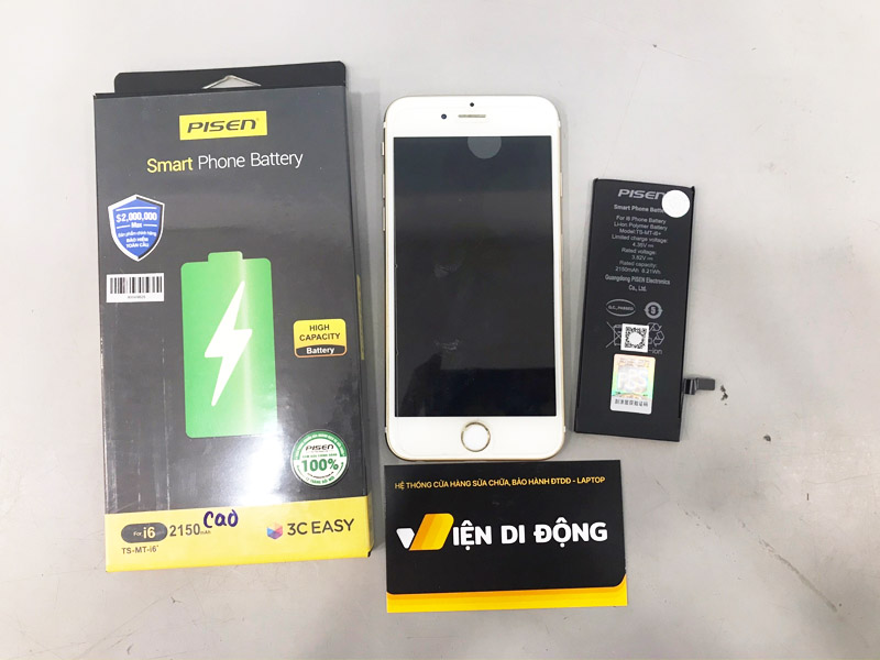 pin Pisen dung lượng cao cho iPhone ion