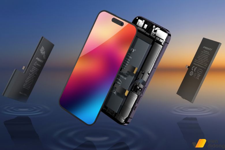 Thay màn hình Pisen iPhone 15 Pro Max