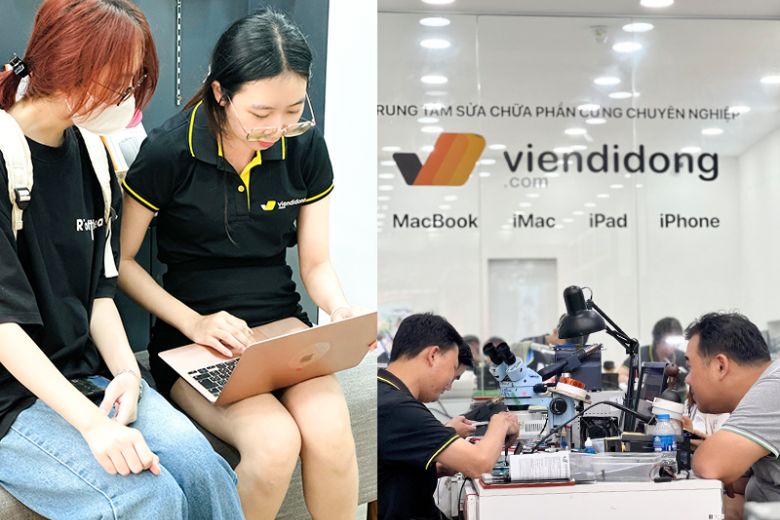 Quy trình thay màn hình iPhone 15 Pro tại Viện Di Động nhanh gọn