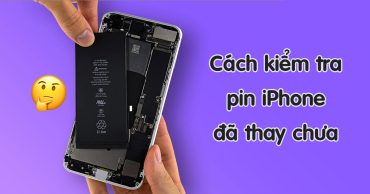 cách kiểm tra pin iPhone đã thay chưa thumb