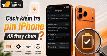 Cách kiểm tra pin iPhone đã thay chưa đơn giản nhất