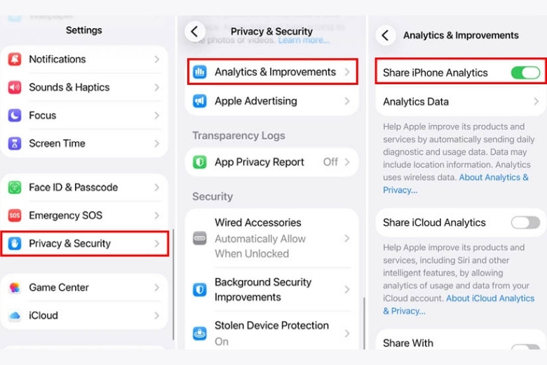 Cách kiểm tra pin iPhone đã thay chưa qua file Analytics.ips