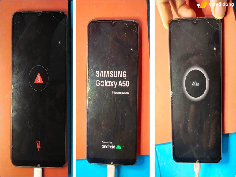 điện thoại Samsung bị nóng khi sạc pin nguyên nhân