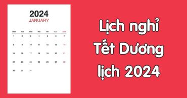 lịch nghỉ Tết Dương lịch 2024 thumb