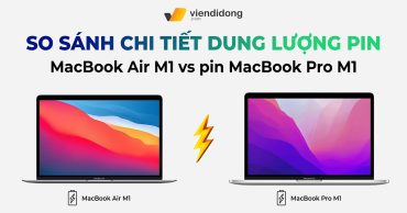 pin MacBook Air M1 vs pin MacBook Pro M1 thumbnail