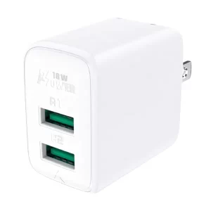 Củ sạc ACEFAST 2 cổng QC18W (USB-A+USB-A) (US) - A35