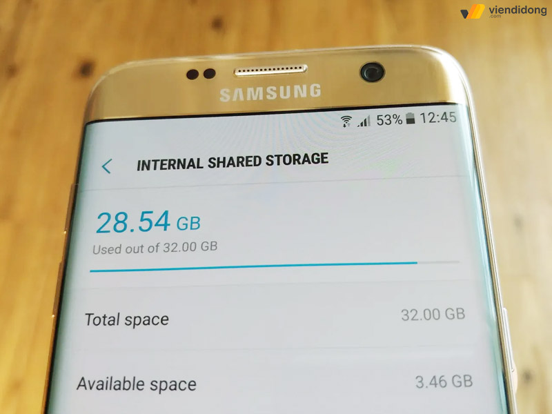 Cách xóa bộ nhớ trong điện thoại Samsung tại sao