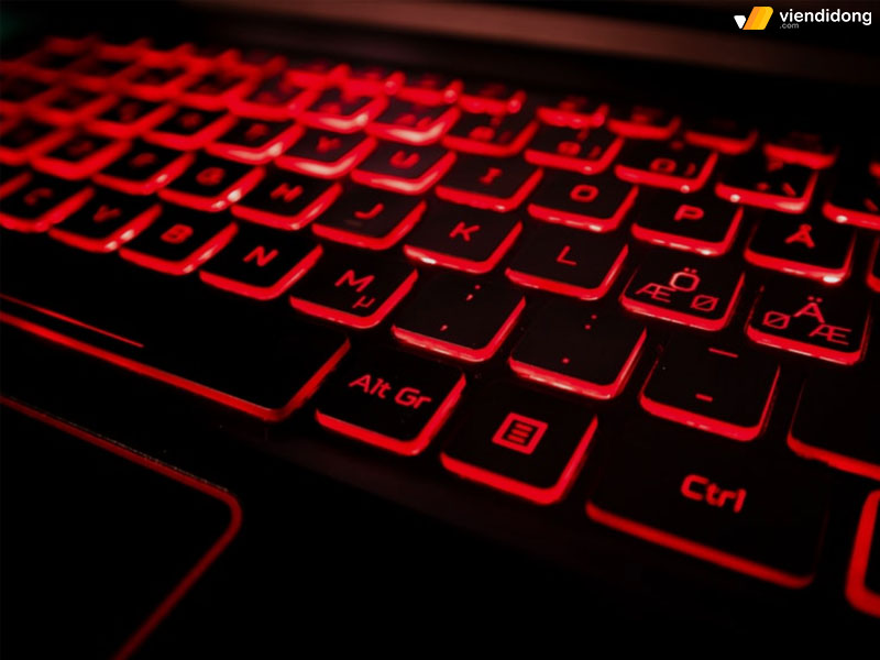 bật đèn bàn phím Laptop HP màu